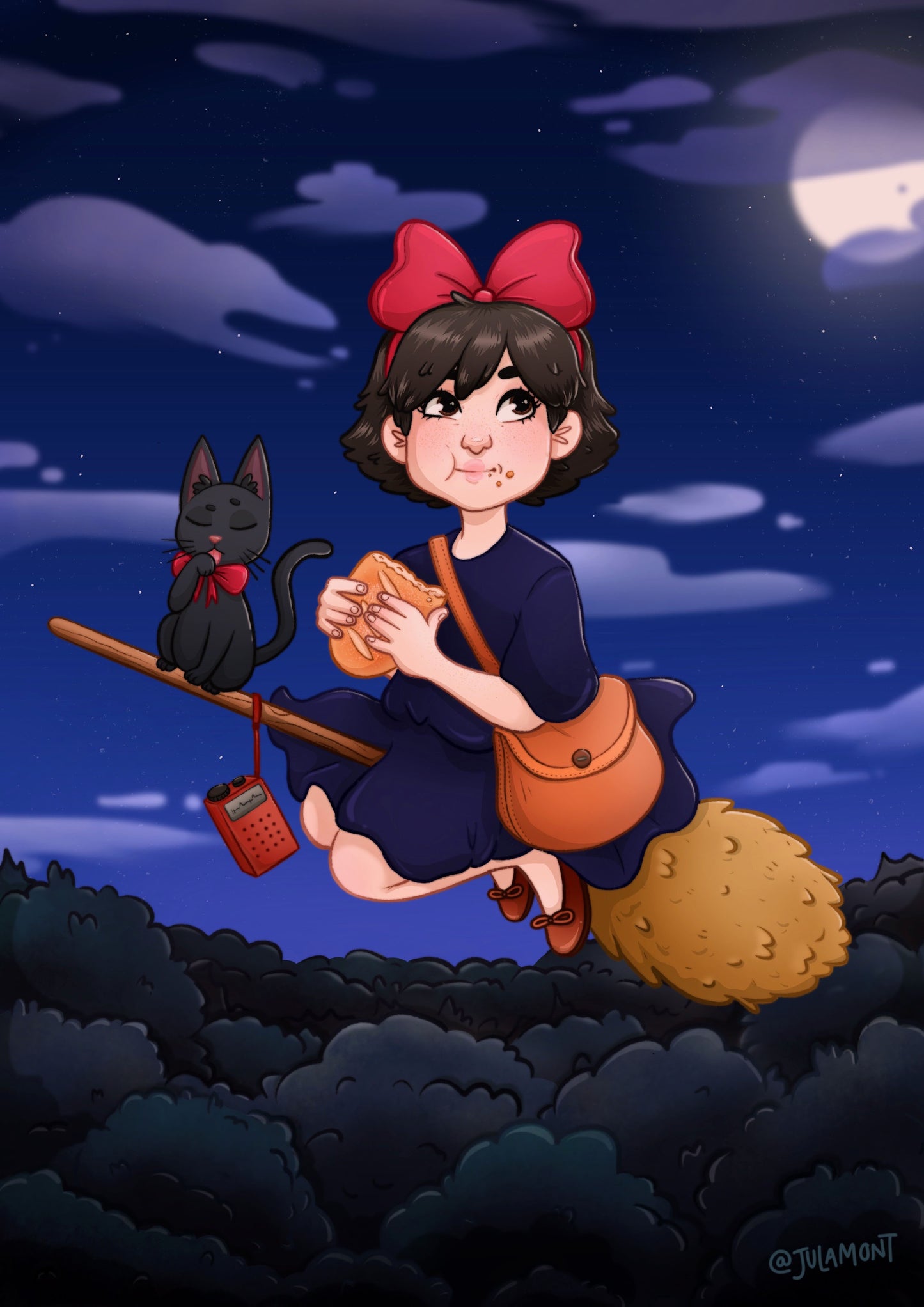 Kiki A5 Print