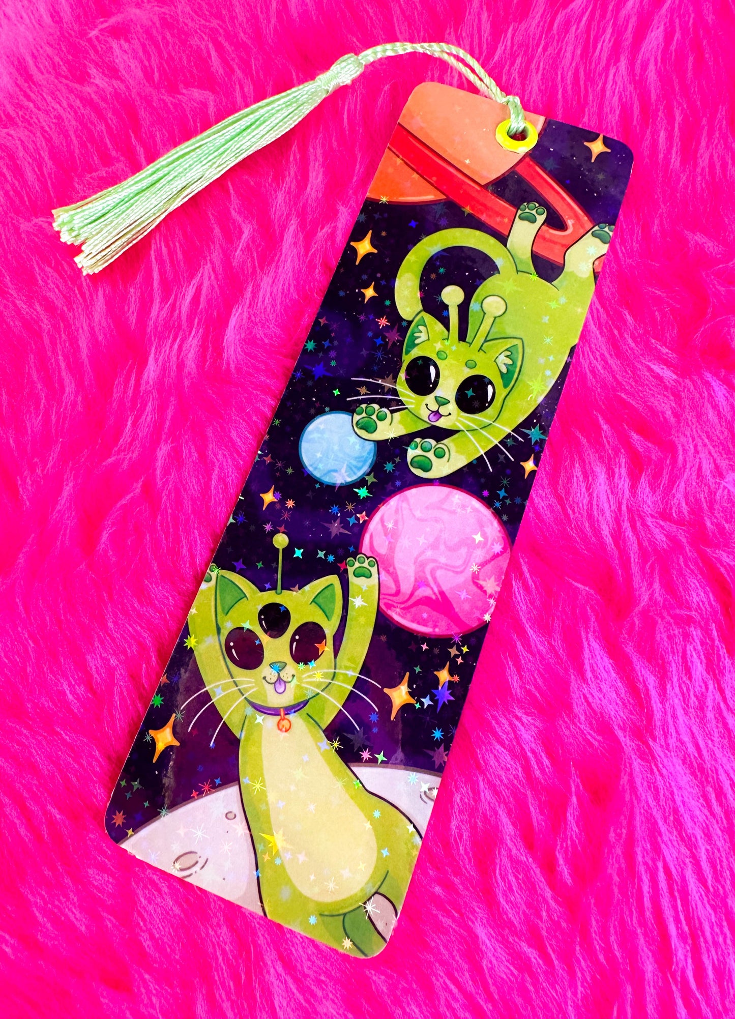 Space Kitty Bookmark