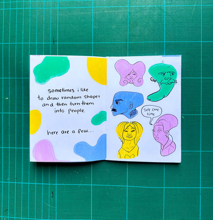 'Blobs to People' Zine