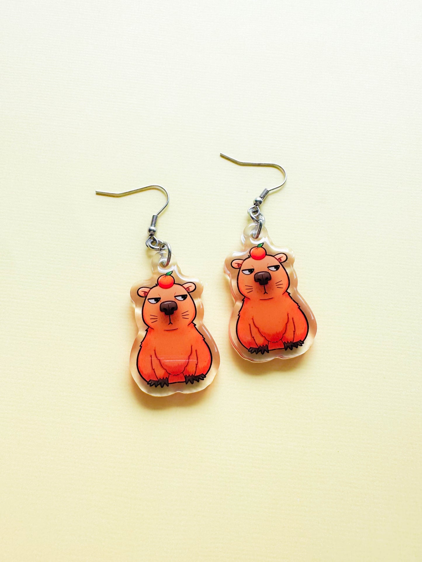 Capybara Earrings