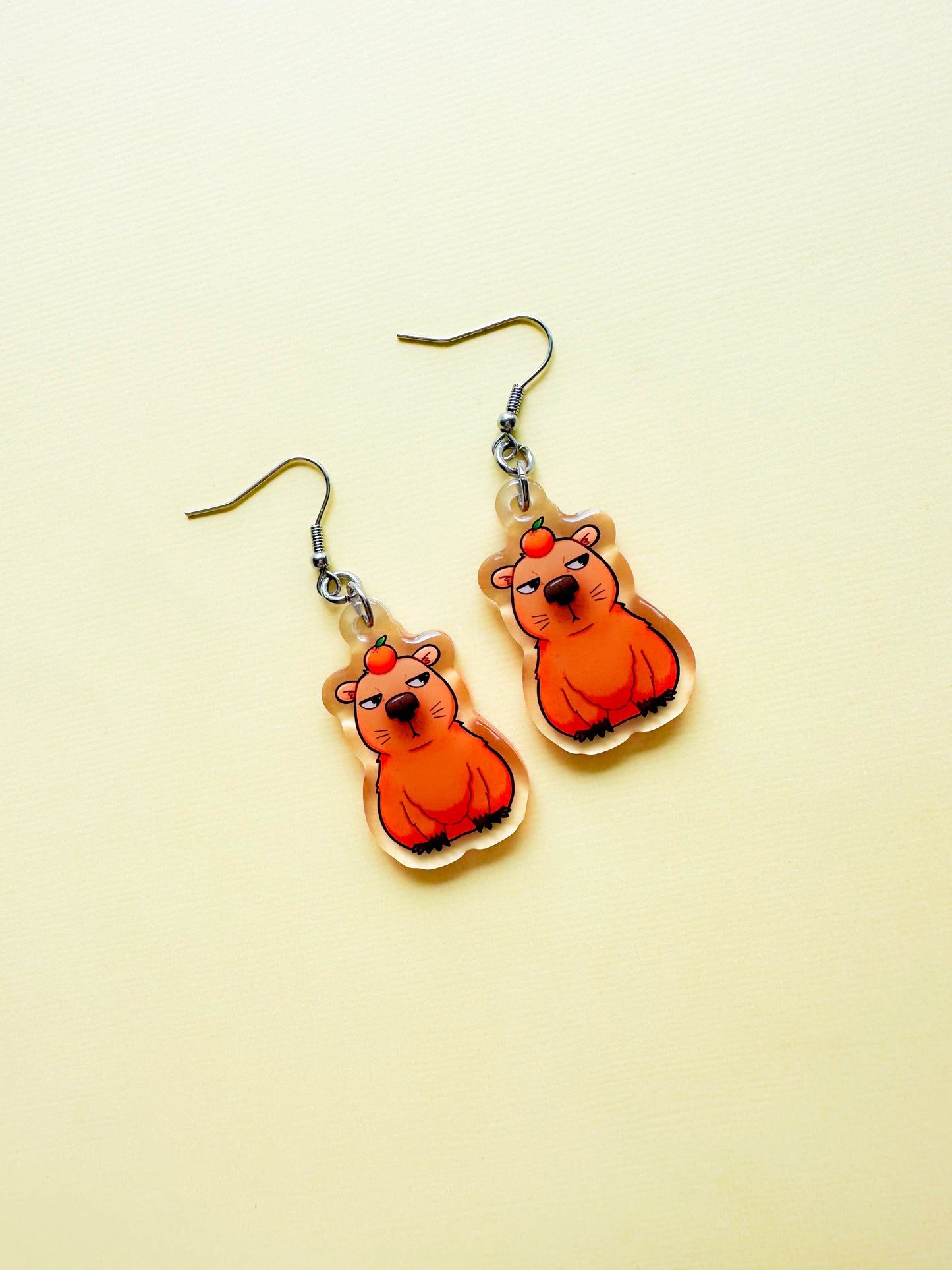 Capybara Earrings