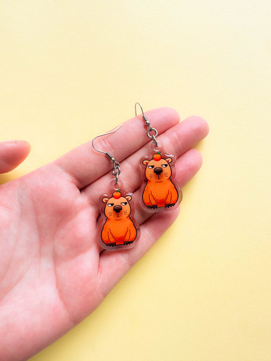 Capybara Earrings