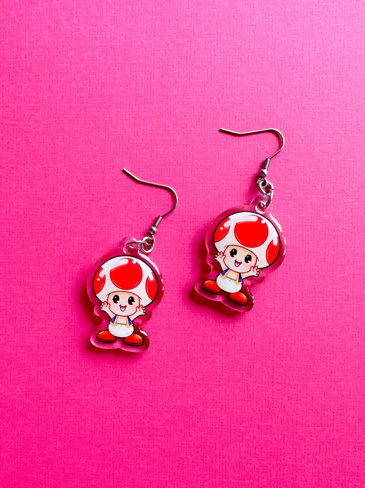 Toadstool Earrings