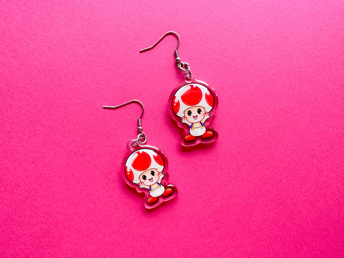 Toadstool Earrings