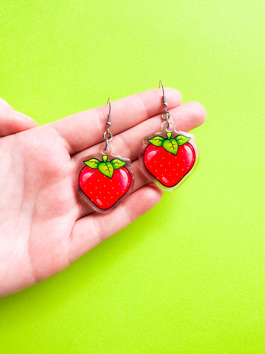 Strawberry Earrings