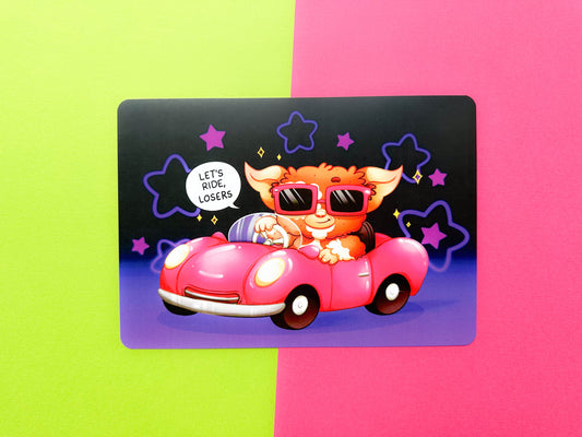 Let's Ride A5 Print