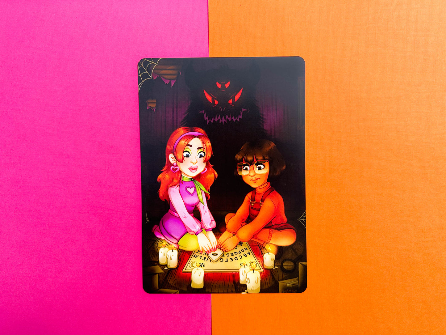 Spooky Gals A5 Print