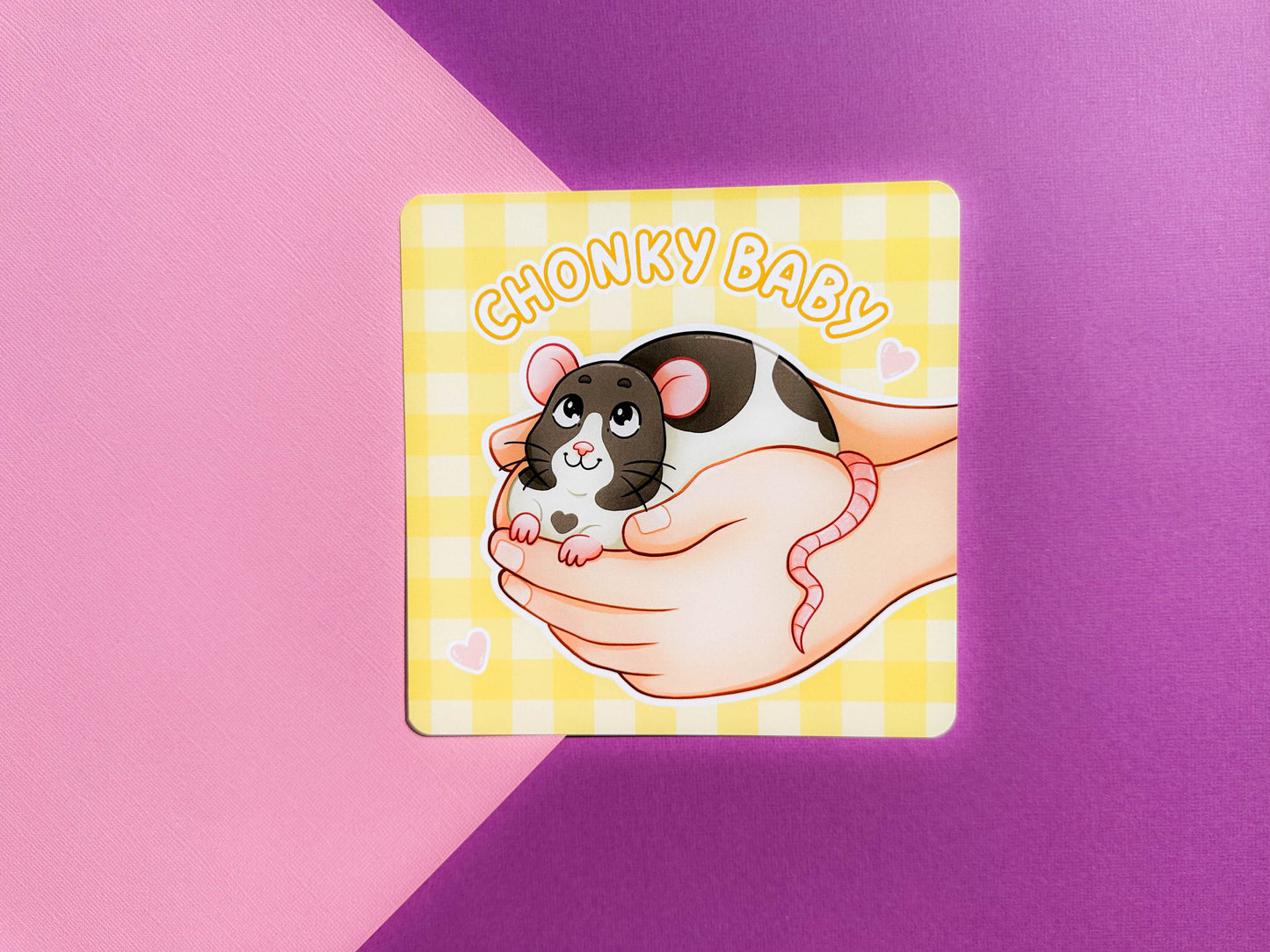 Chonky Baby Square Print