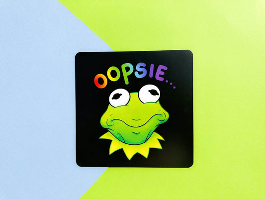 Oopsie Square Print