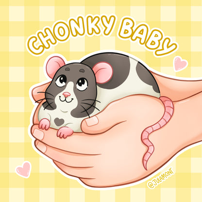 Chonky Baby Square Print